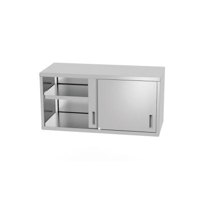 Nástěnná skříň – svařovaná, s posuvnými dveřmi, HENDI, Profi Line, 1000x300x(H)600mm | 811207